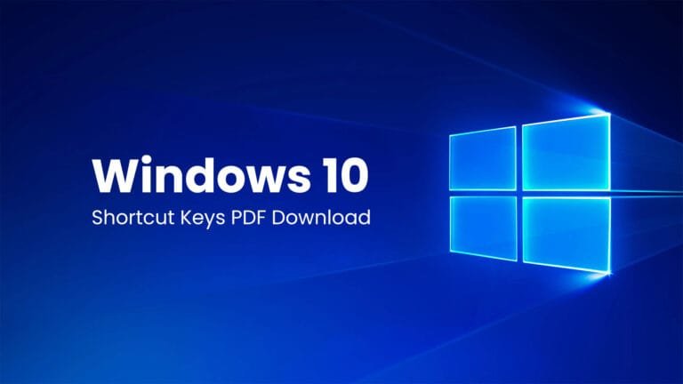 windows 10 shortcut keys