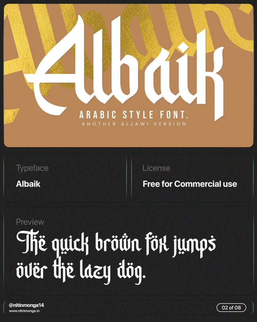 Arabic fontsArtboard 1 copy 2