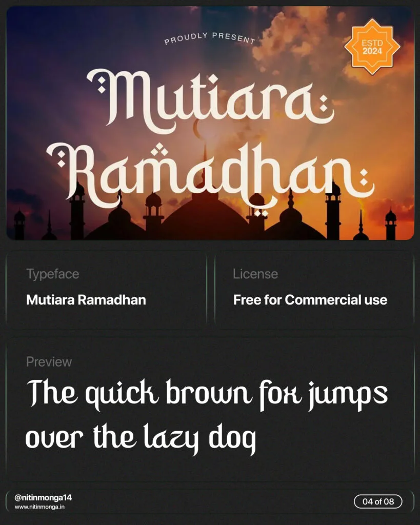 Best Arabic Fonts