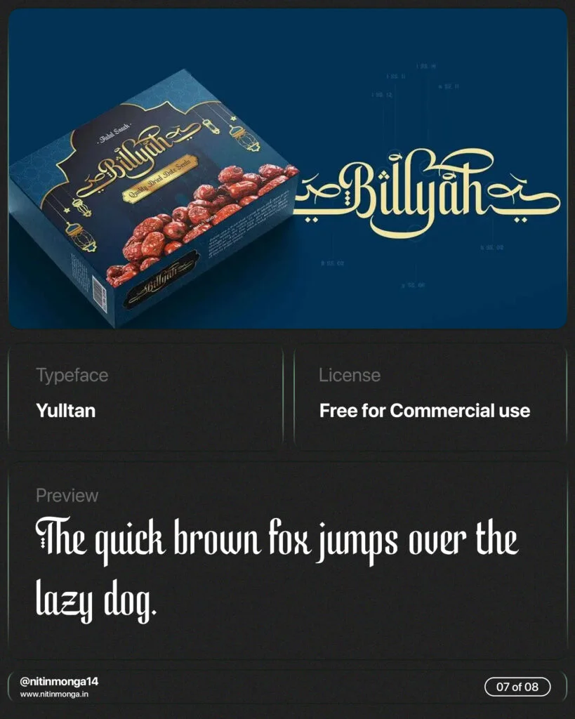 Best Arabic Fonts