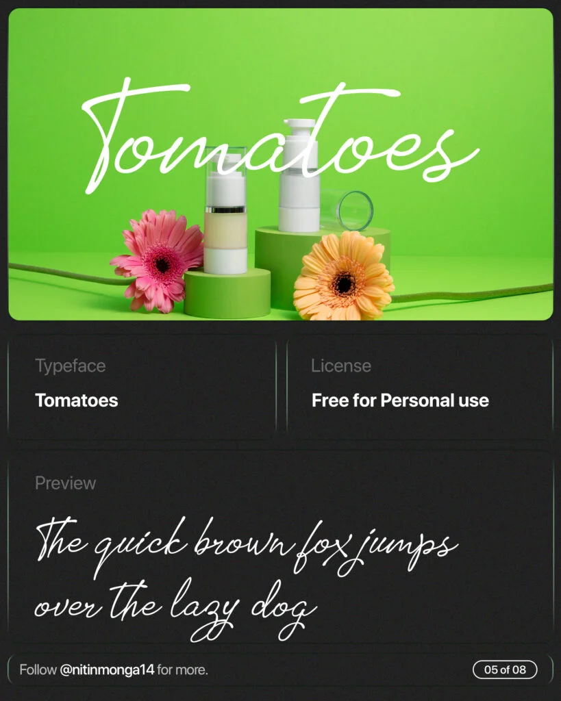 Best Fonts for Beauty Products