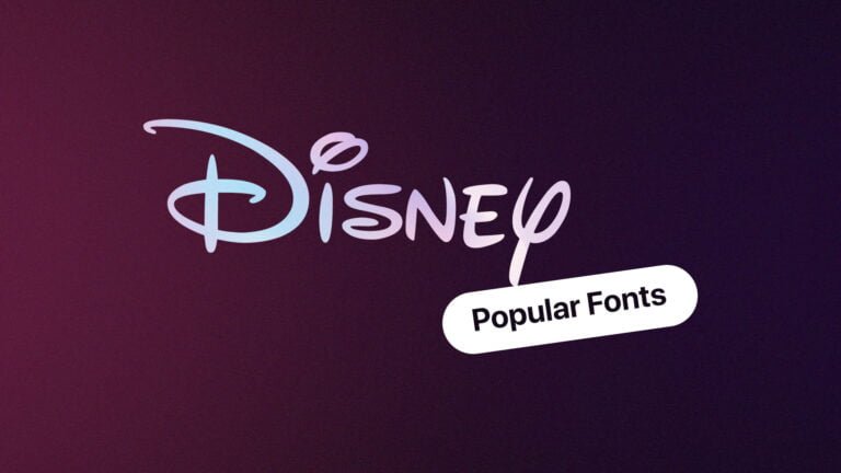 best disney fonts