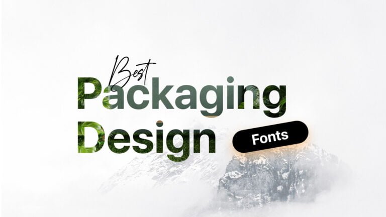 best fonts for packaging design