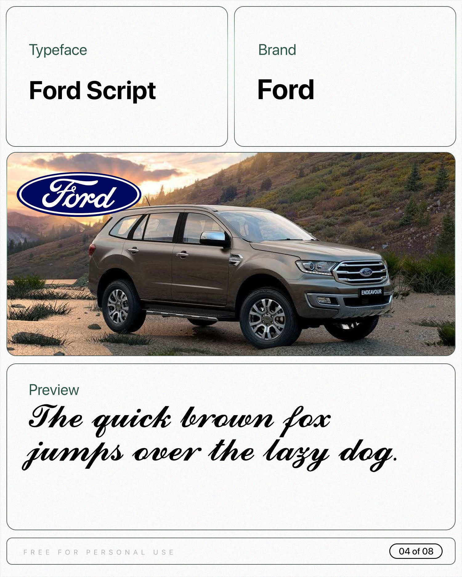 6 Fonts Used By Car Brands Like Amazon With Download Links
