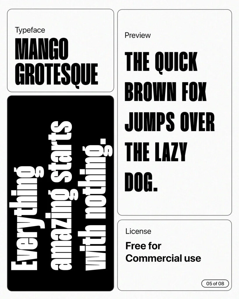 free inktrap fonts