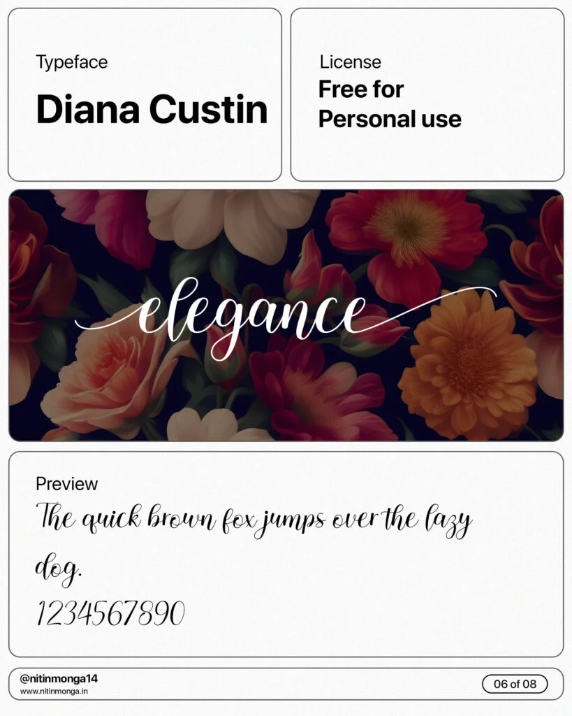 best lettering fonts diana custin