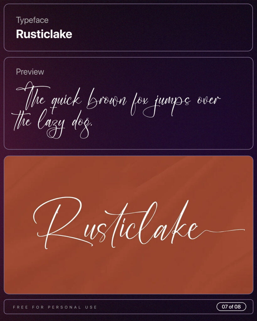 signature fontsArtboard 1 copy 8