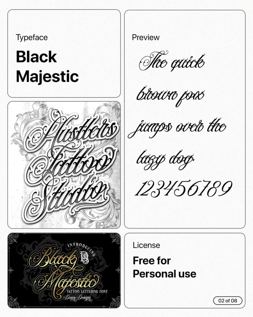 tattoo fontsArtboard 1 copy 2