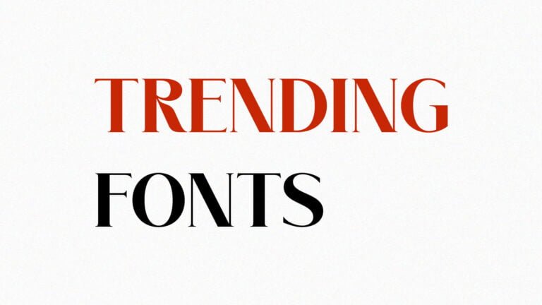 trending fonts 2024