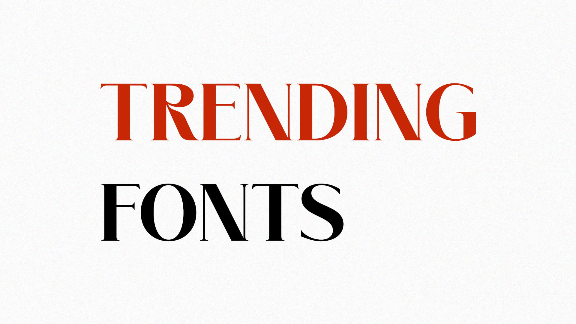 6 Trending Fonts 2024 Free Download