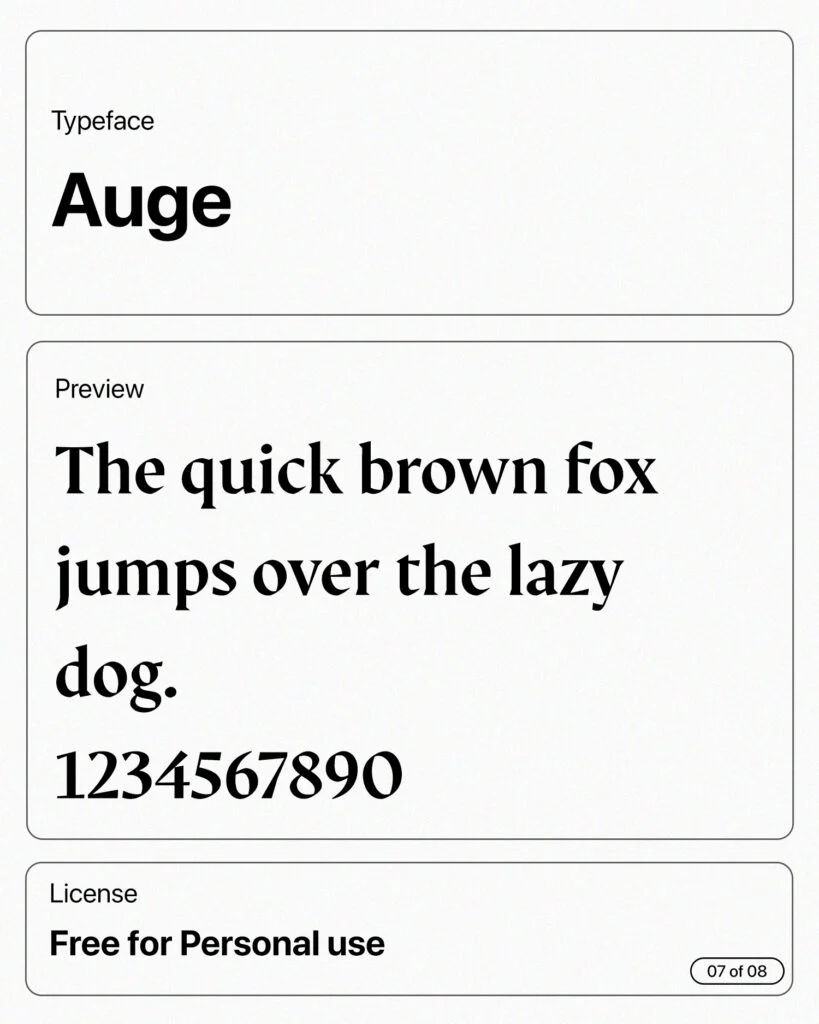 Trending Fonts 2024