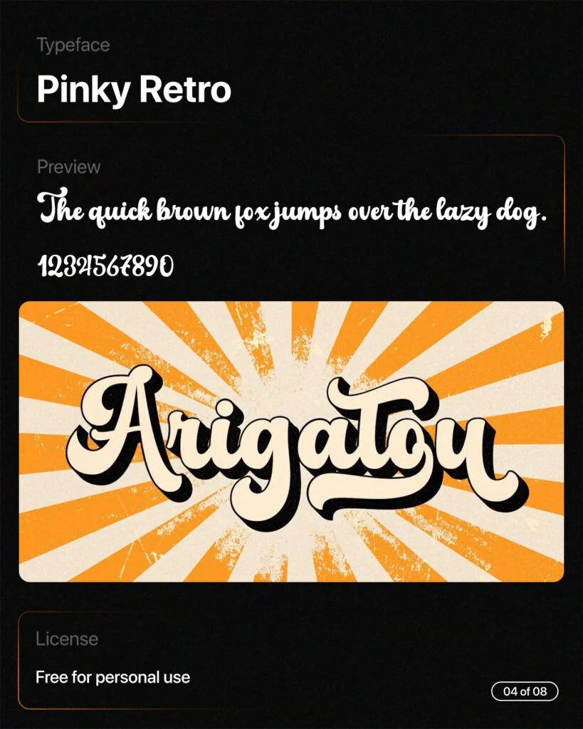 Best Retro Fonts 2024 free download Best Retro Fonts 2024 free download
