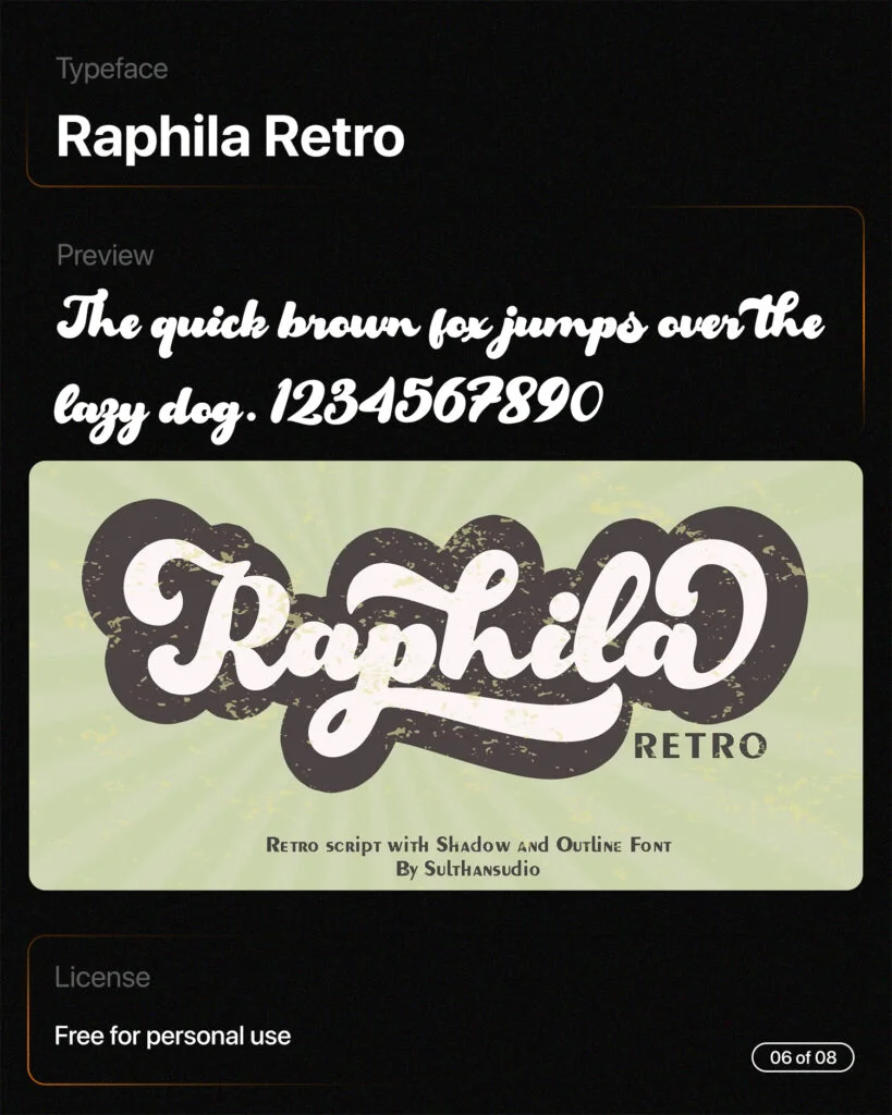 Best Retro Fonts 2024 free download Best Retro Fonts 2024 free download