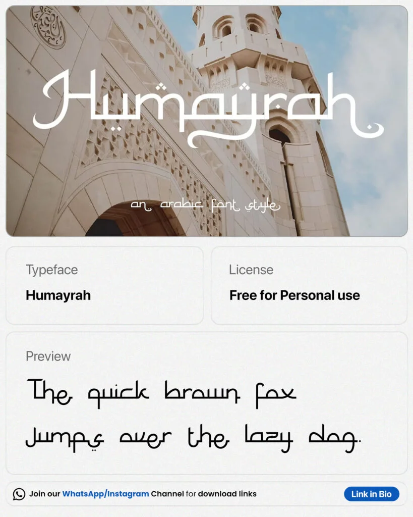 Best Arabic Style Fonts
