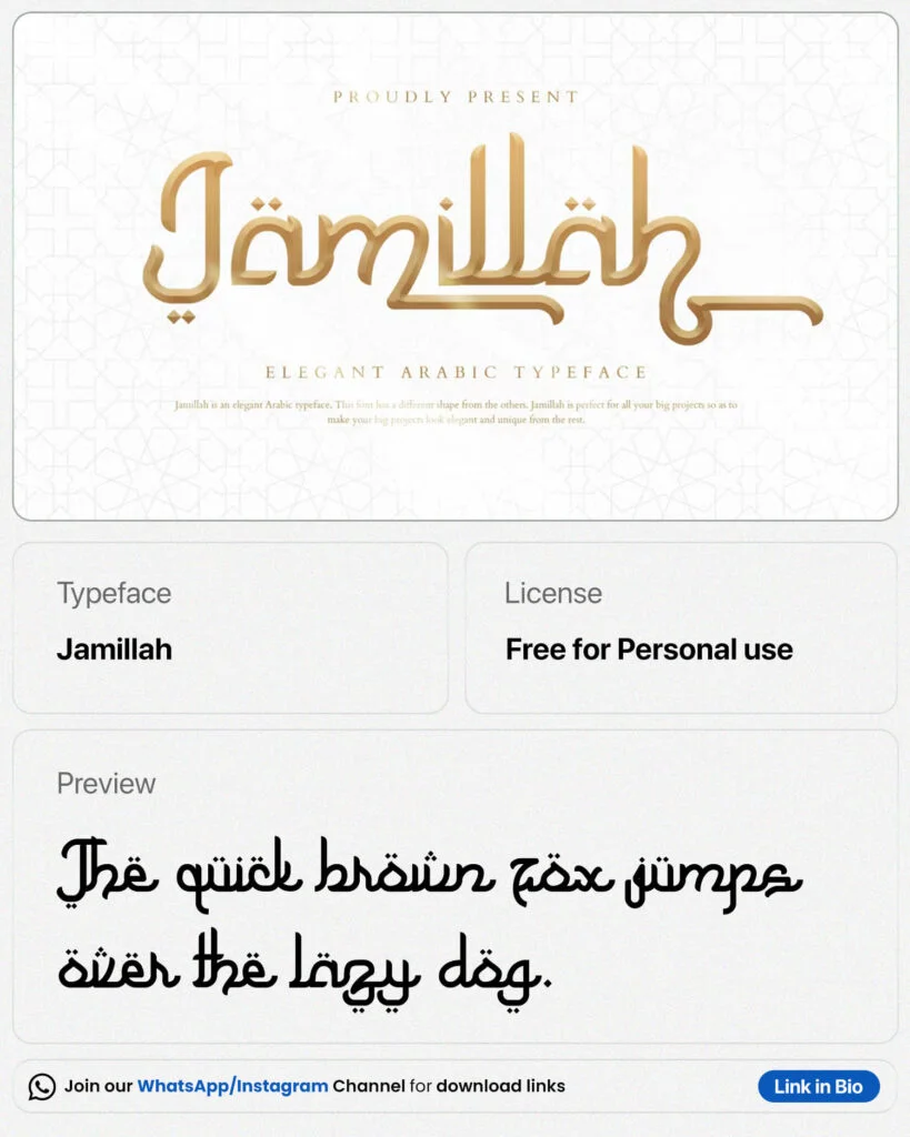 Best Arabic Style Fonts
