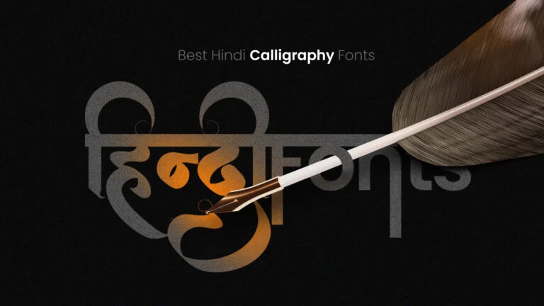 Best Hindi Calligraphy Fonts