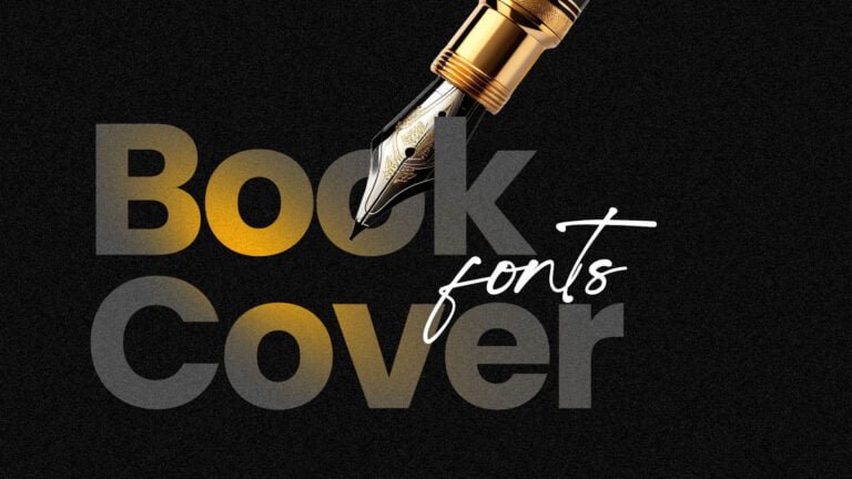 book cover fonts