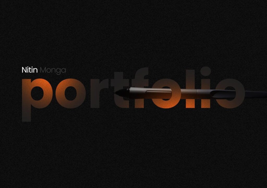 graphic design portfolio first page pdf
