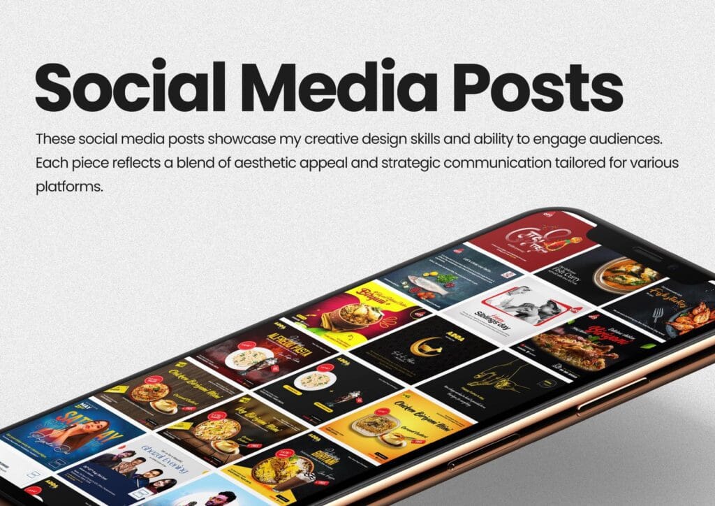 social media post design idea portfolio