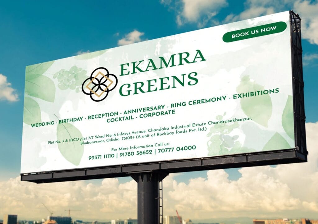 Billboard design concept for real estate