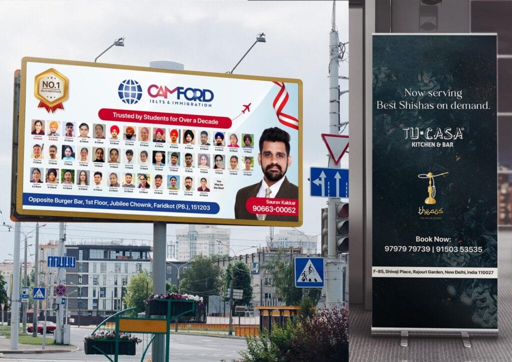 Billboard design concept for immigration