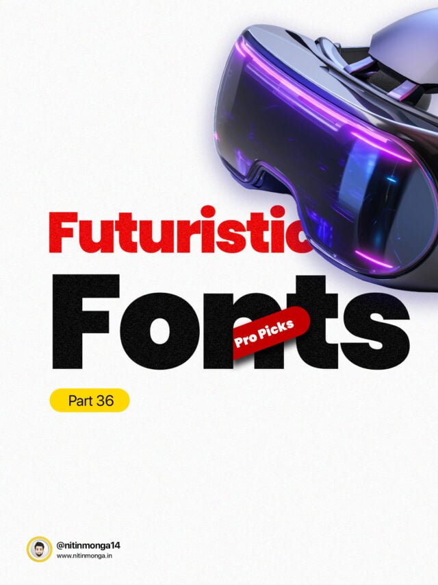 Futuristic Fonts for Instagram, Packaging Design free download