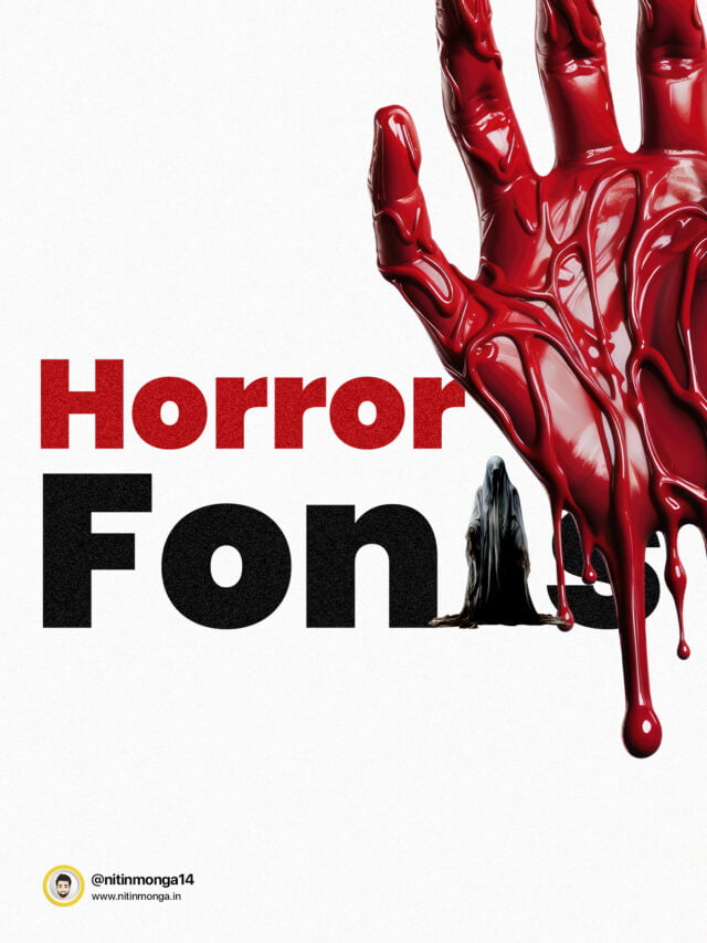 Horror Fonts Terrifying Touch For Designers Free Download