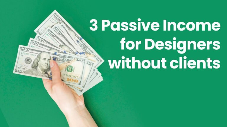 passive income for designers