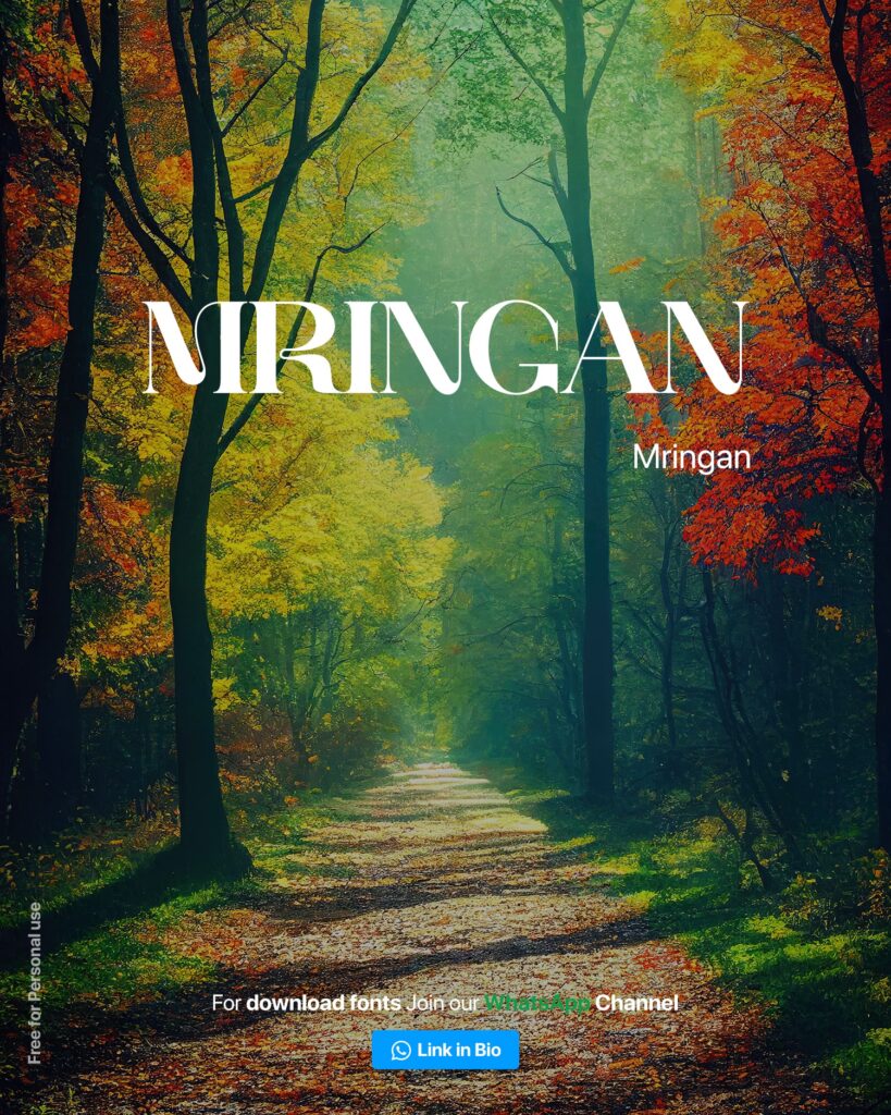 Mringan Font