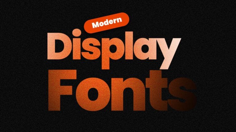 Display Fonts