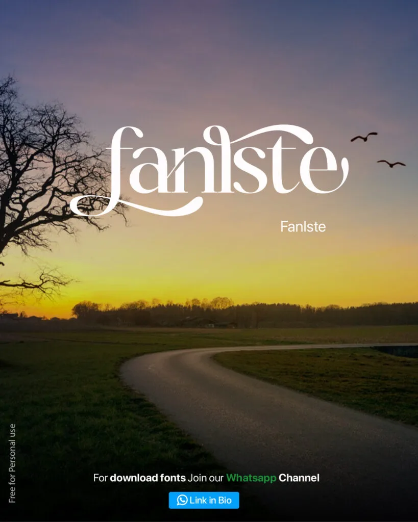 flourish fonts