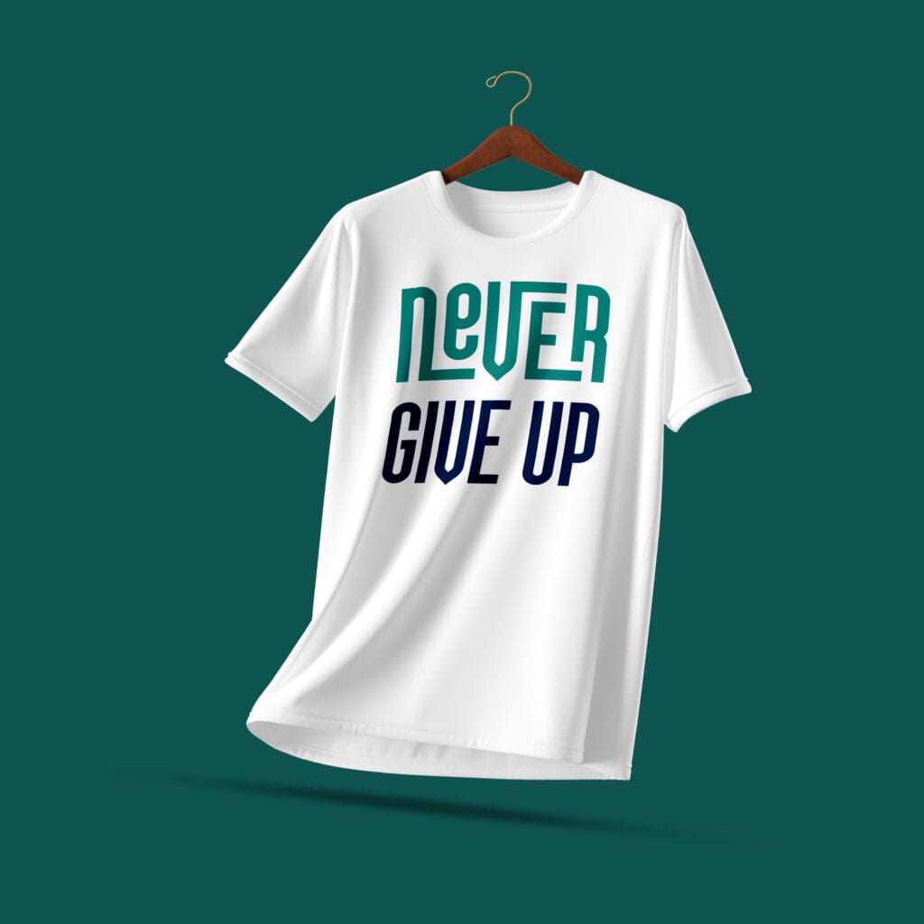 T-Shirt design Dynamic Text photoshop
