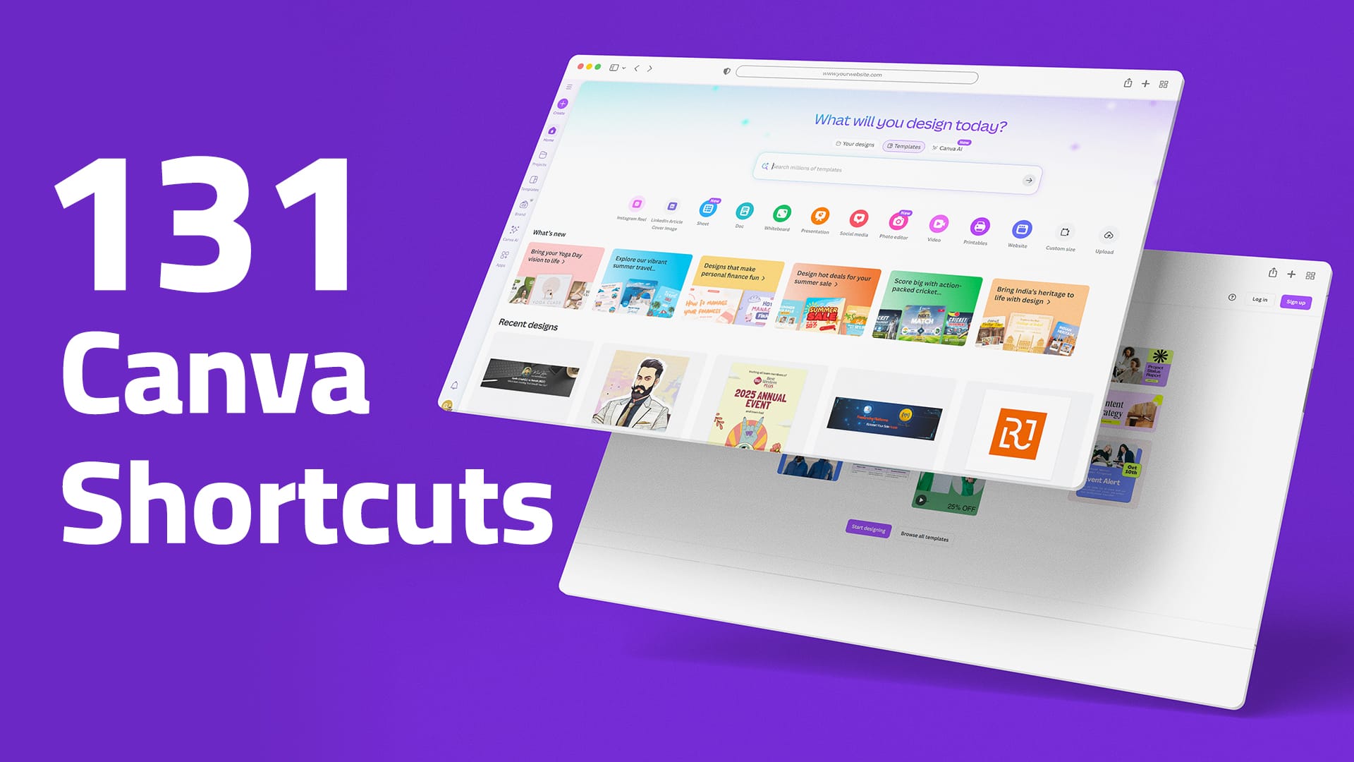 canva shortcuts