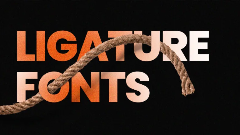 ligature fonts