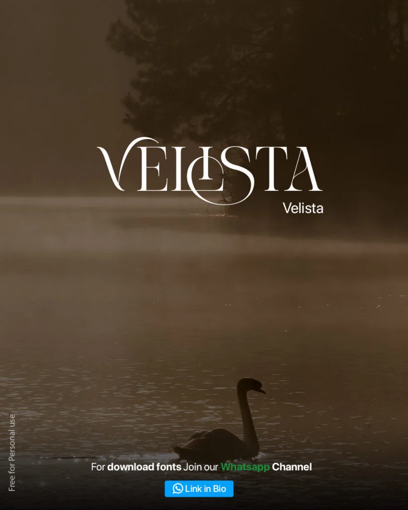 ligature fonts velista ligature font