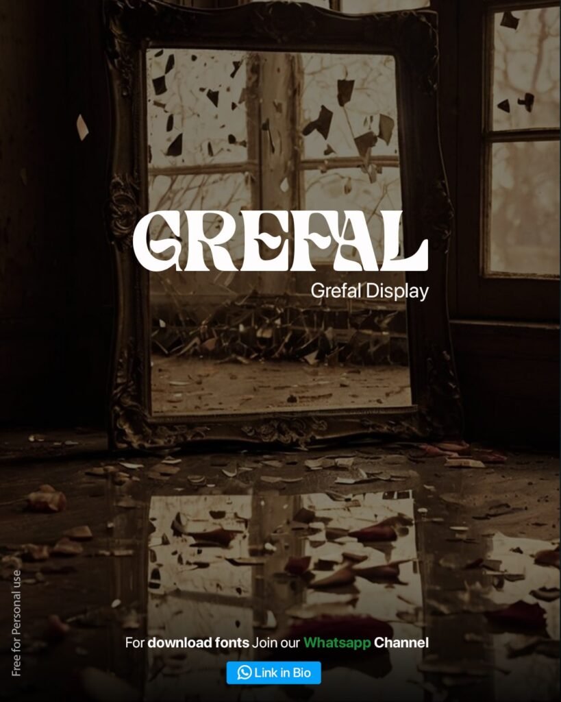 Greefal Display font