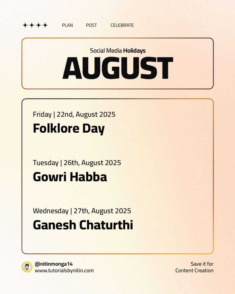 august 2025 calendar for 22nd to 27th