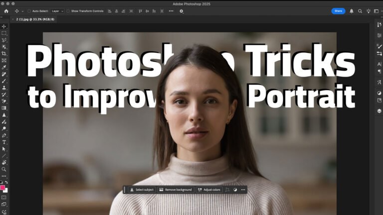 5 Photoshop Tricks to Instantly Improve Any Portrait