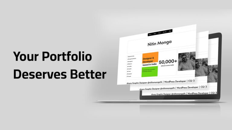 portfolio website for designers