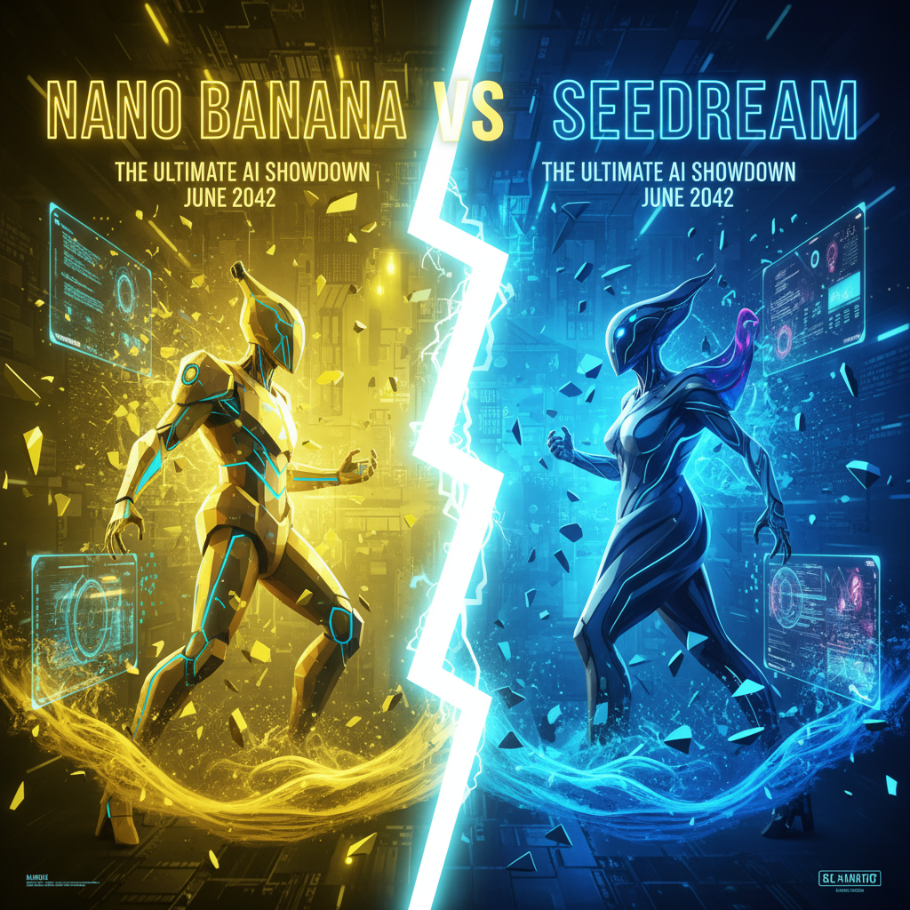 Nano Banana vs Seedream AI Nano Banana vs Seedream AI