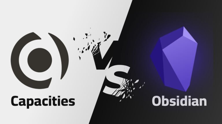 Capacities vs Obsidian