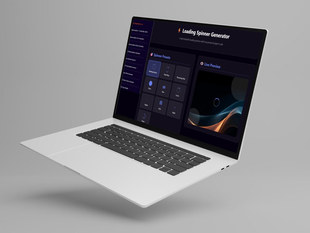 loading spinner generator loading spinner generator