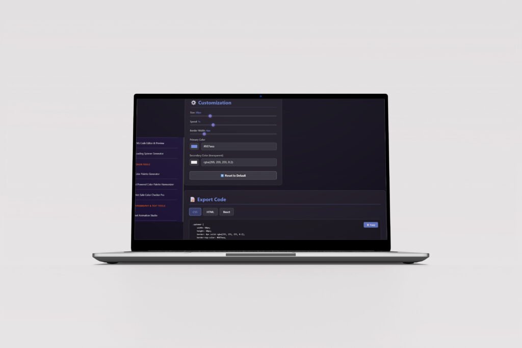 loading spinner generator loading spinner generator