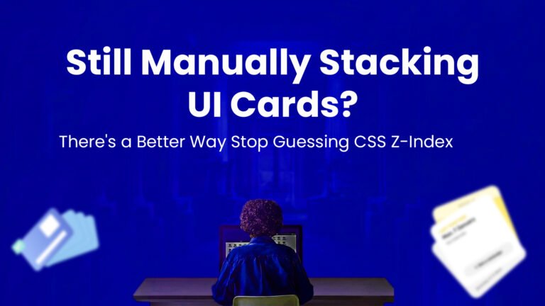 CSS card stack generator