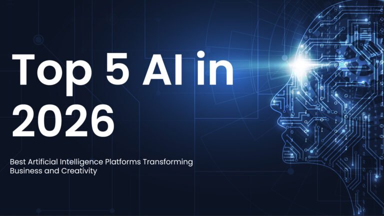 top 5 AI in 2026