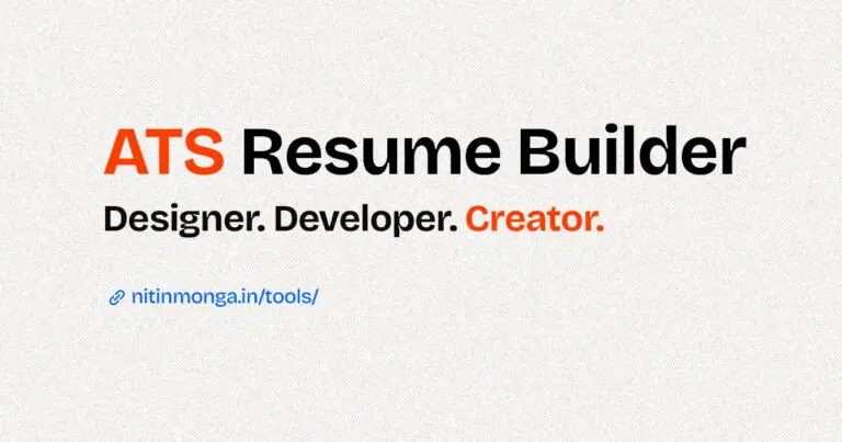 free ats resume builder
