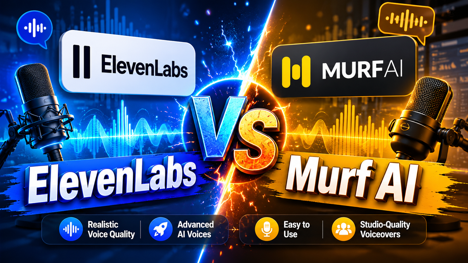 ElevenLabs vs Murf AI