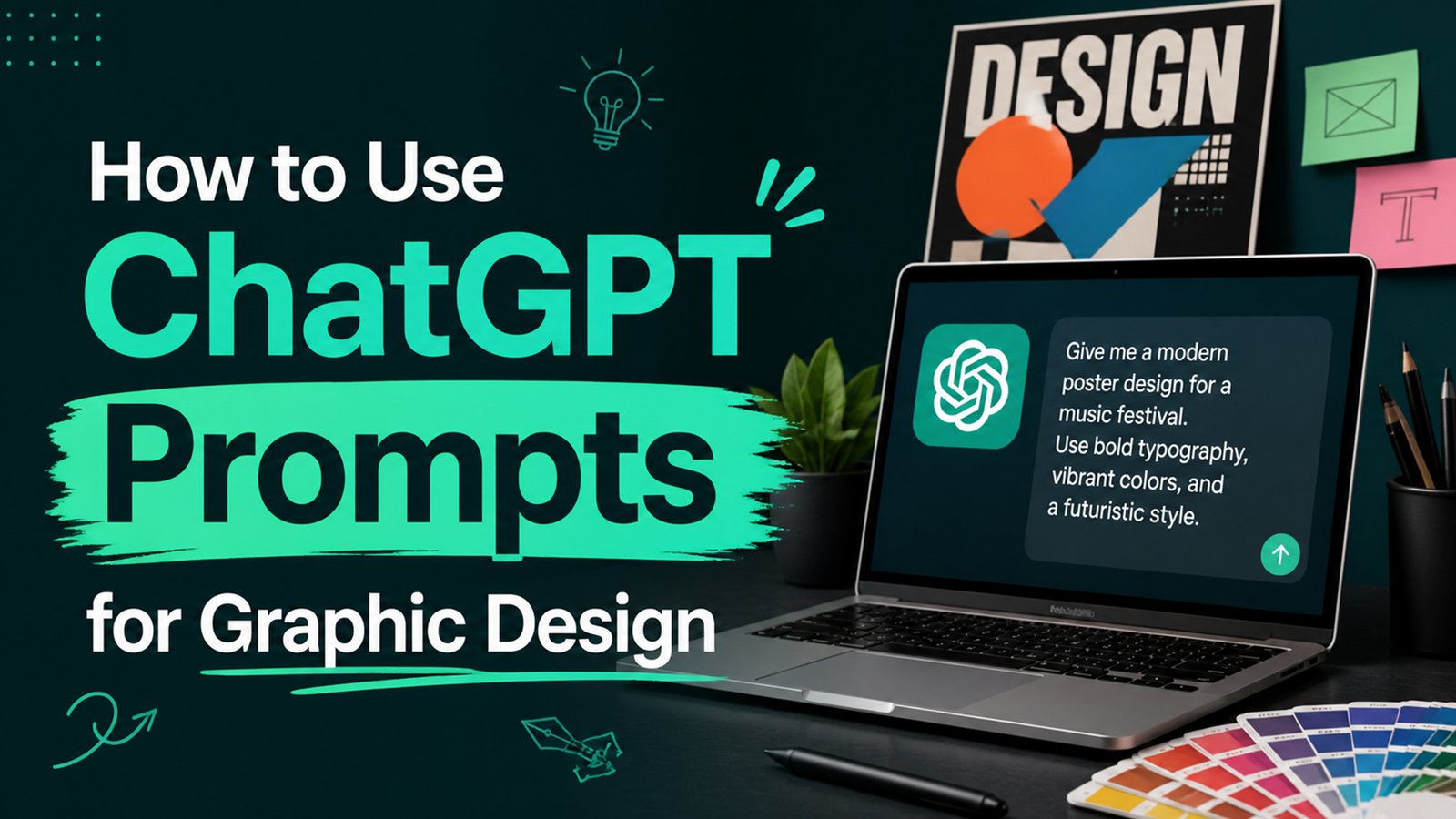 How to Use ChatGPT Prompts for Graphic Design