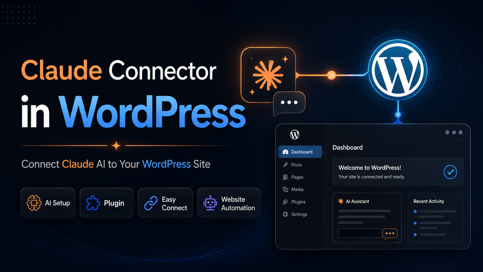 Claude connector in wordpress