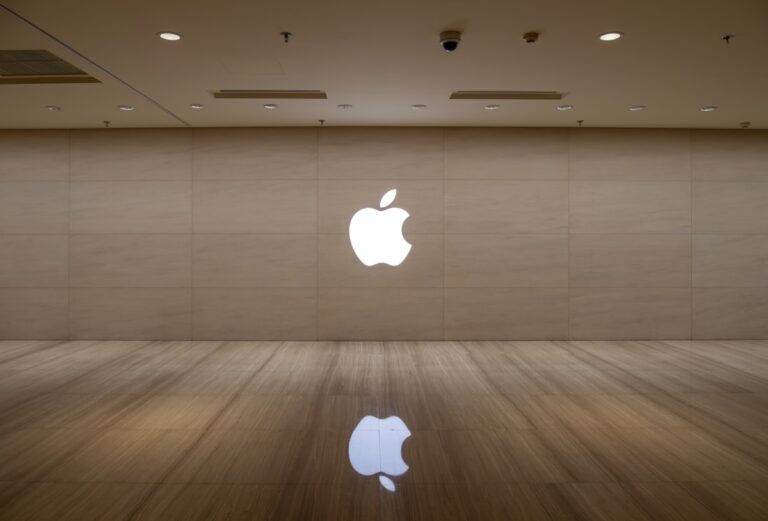 Apple September 9 event Apple logo on storefront ahead of iPhone 18 Pro launch